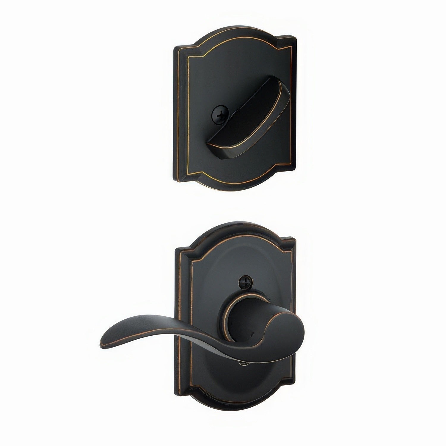 Schlage F59-ACC-CAM-RH F-Series Accent Right Hand Dummy Interior Pack