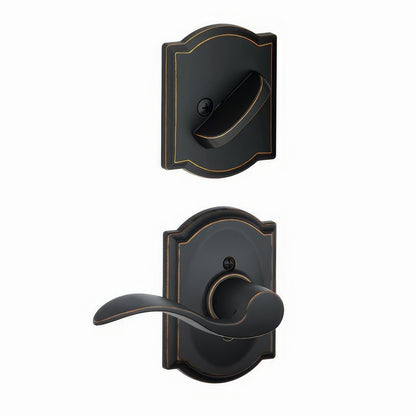 Schlage F59-ACC-CAM-RH F-Series Accent Right Hand Dummy Interior Pack