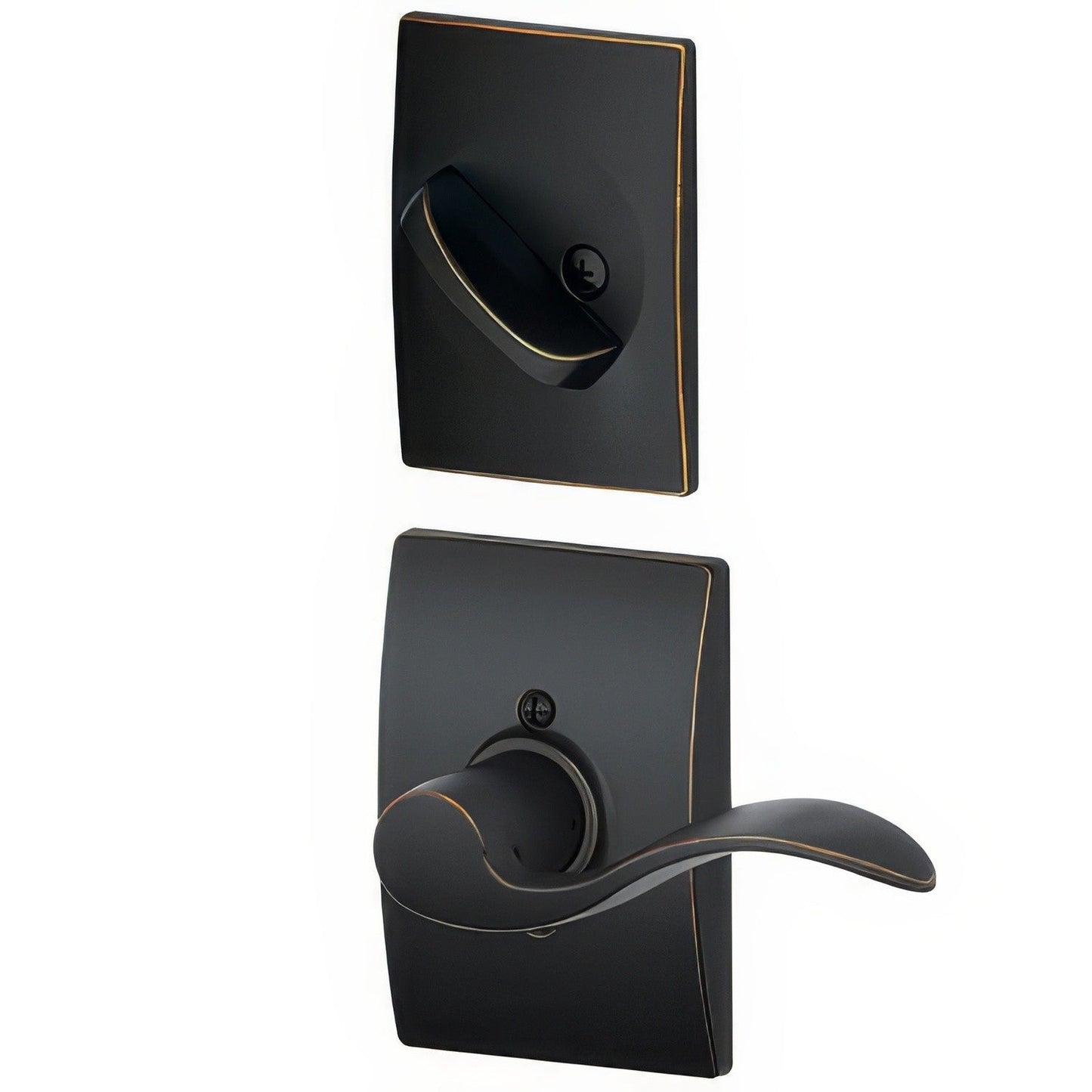 Schlage F59-ACC-CEN-LH F-Series Accent Left Hand Dummy Interior Pack