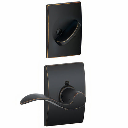 Schlage F59-ACC-CEN-RH F-Series Accent Right Hand Interior Trim Pack