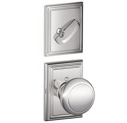 Schlage F59-AND-ADD F-Series Andover Interior Pack Knob
