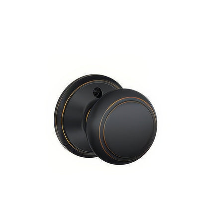 Schlage F59-AND F-Series Andover Single Cylinder Knob Interior Pack for F58 Handlesets