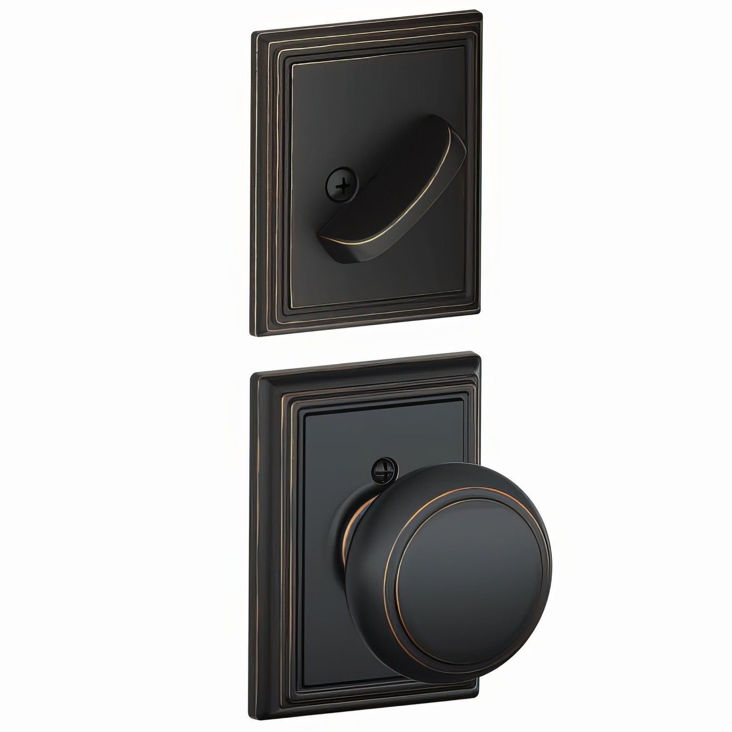 Schlage F59-AND-ADD F-Series Andover Interior Pack Knob