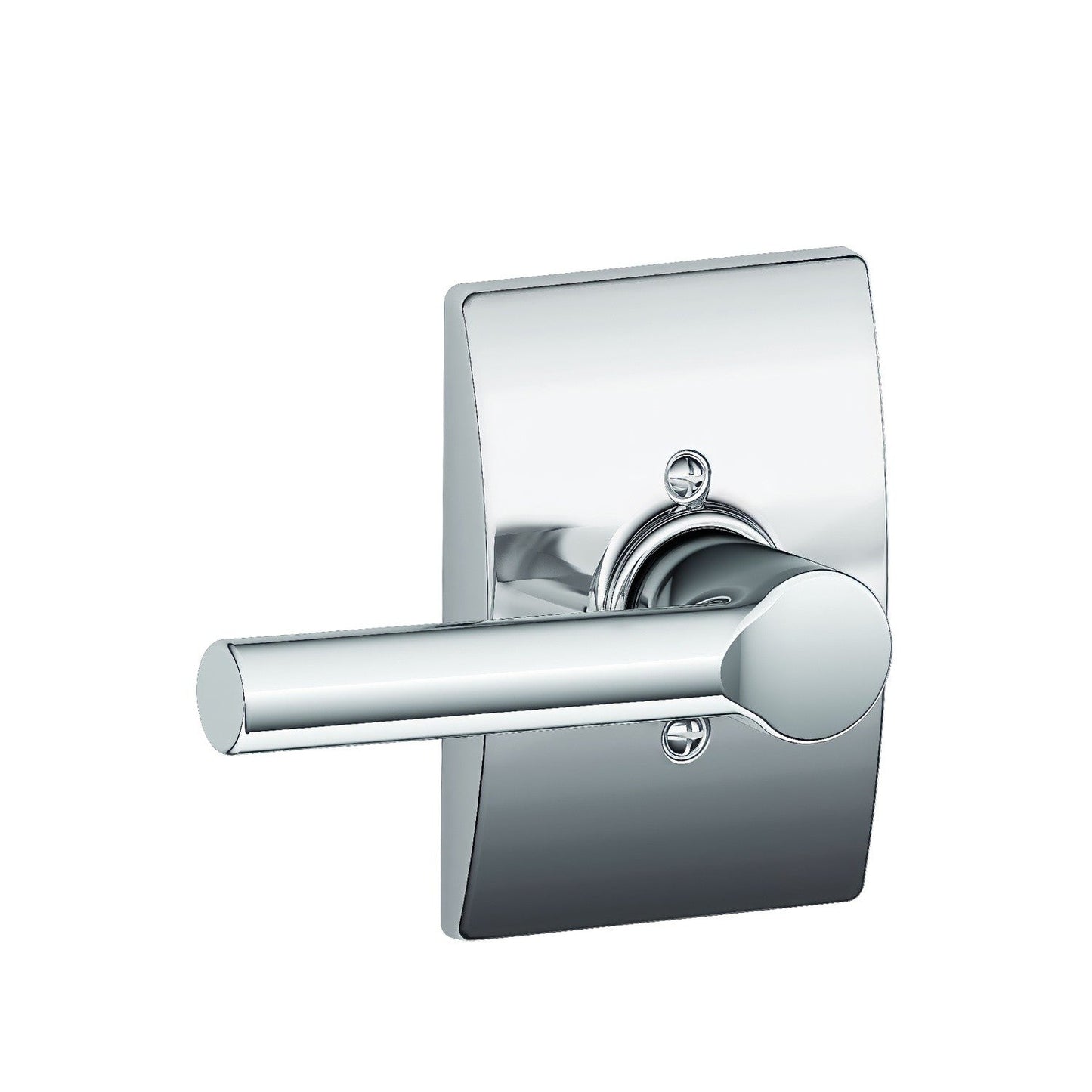 Schlage F59BRW-CEN Broadway Lever with Century Rose Interior Active Trim