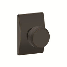 Schlage F59BWE-CEN Bowery Knob with Century Rose Interior Active Trim