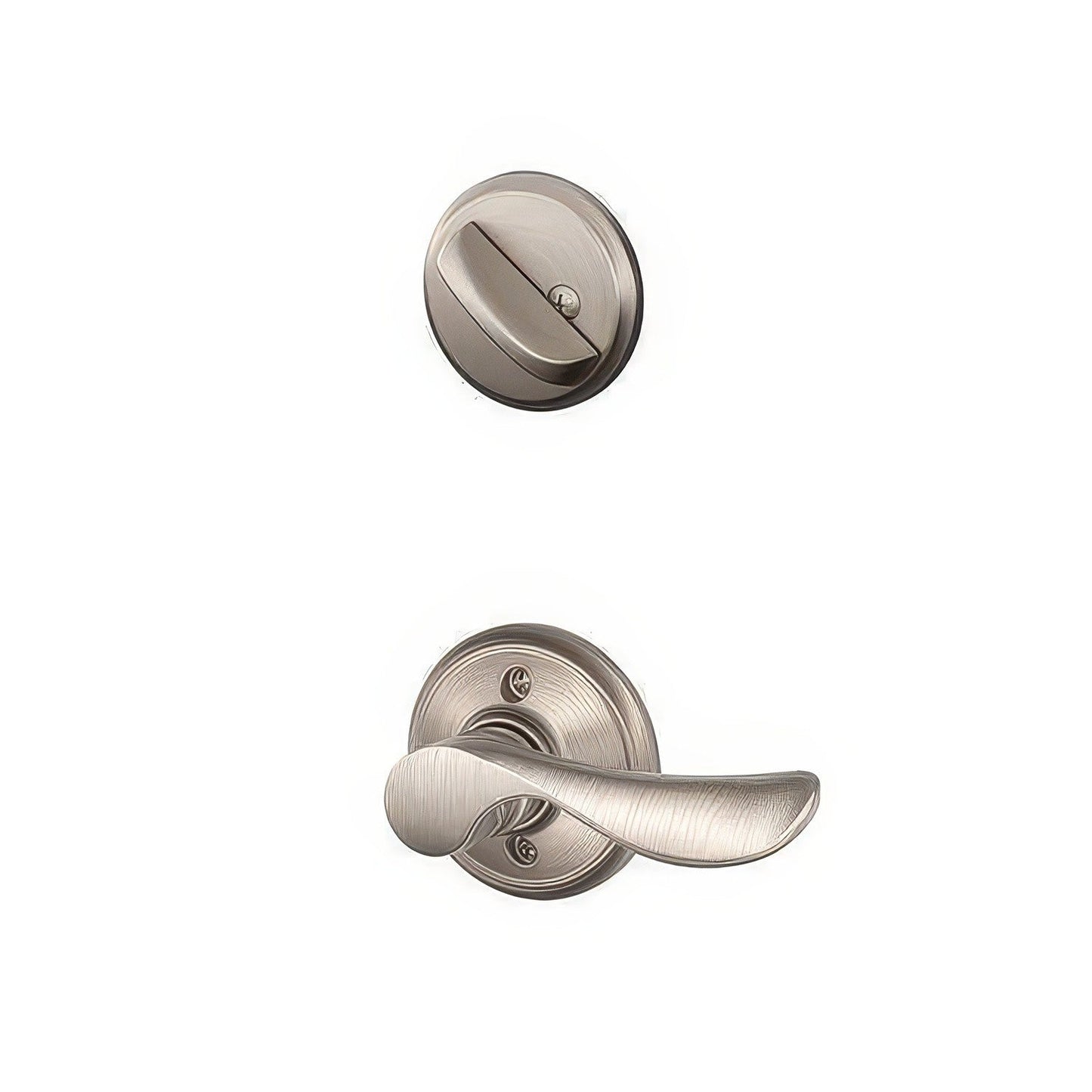 Schlage F59-CHP-LH F-Series Left Hand Champagne Interior Pack for Exterior Handlesets