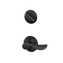 Schlage F59-CHP-LH F-Series Left Hand Champagne Interior Pack for Exterior Handlesets