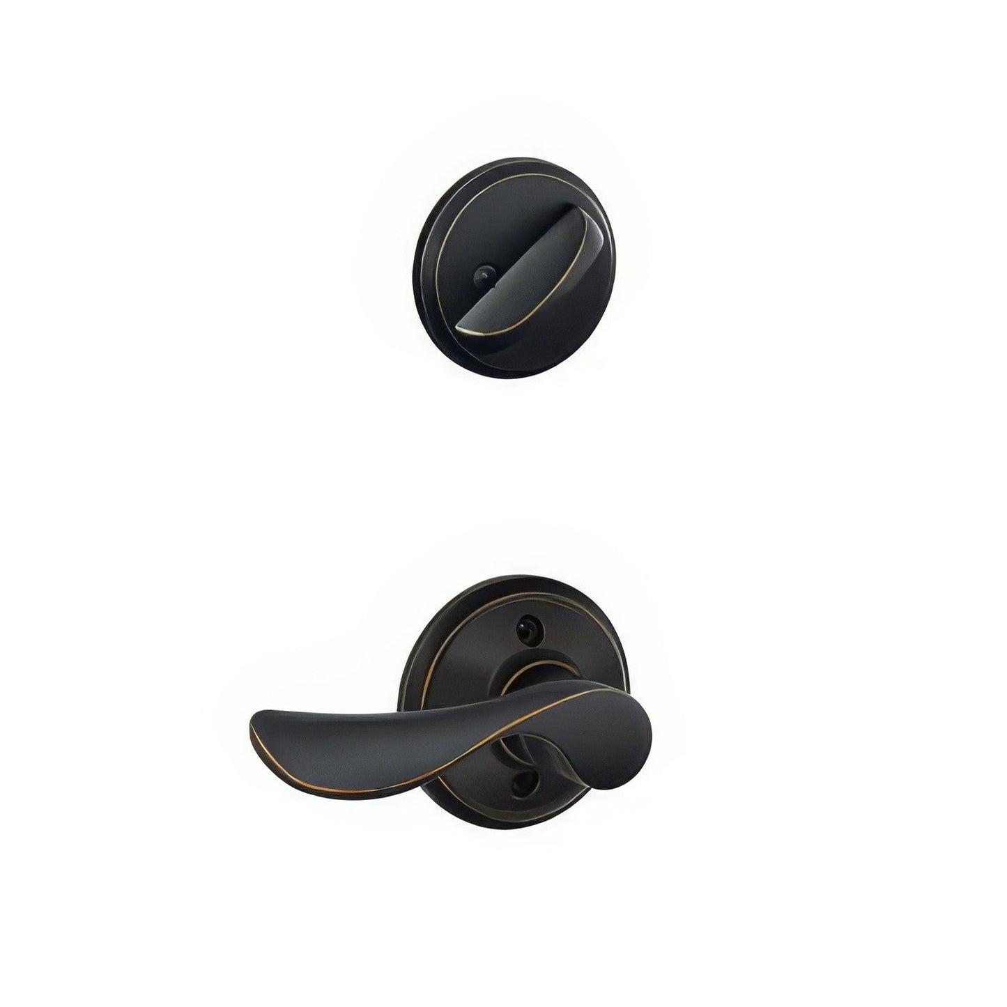 Schlage F59-CHP-RH F-Series Right Hand Champagne Interior Pack