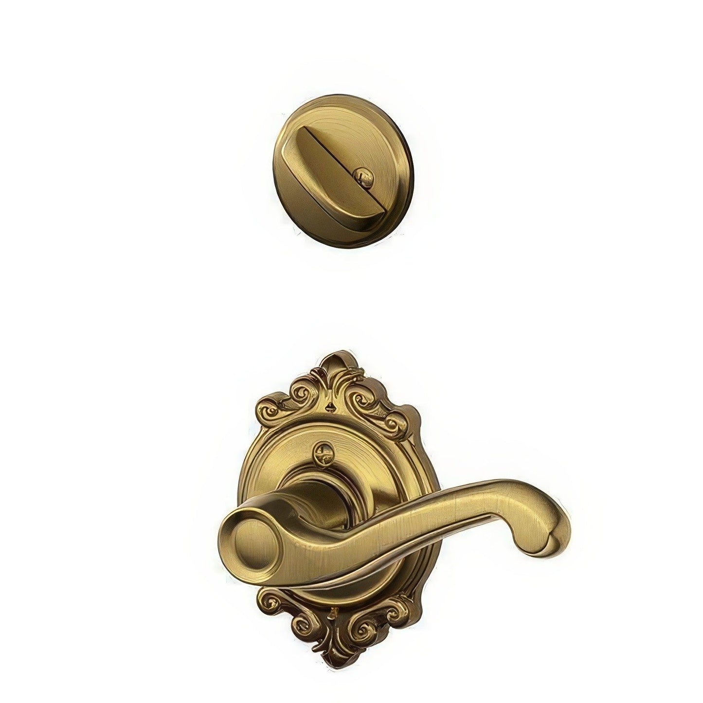 Schlage F59-FLA-BRK-LH Flair Left Hand Interior Pack Lever.