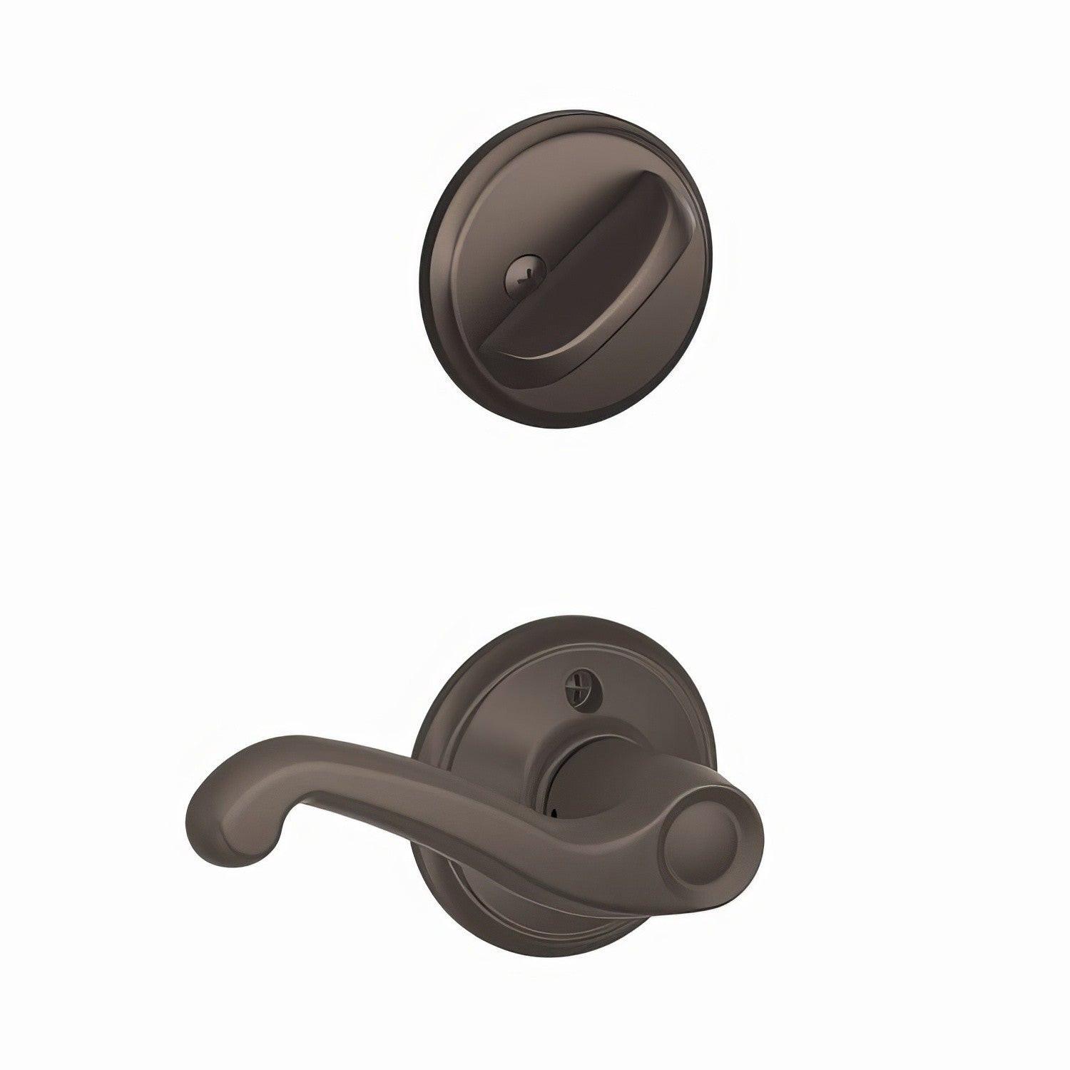 Schlage F59-FLA-LH Flair Left Hand Single Cylinder Interior Pack.
