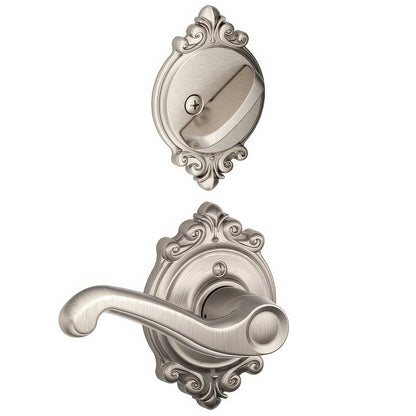 Schlage F59-FLA-BRK-RH F-Series Flair Right Hand Interior Pack Lever.
