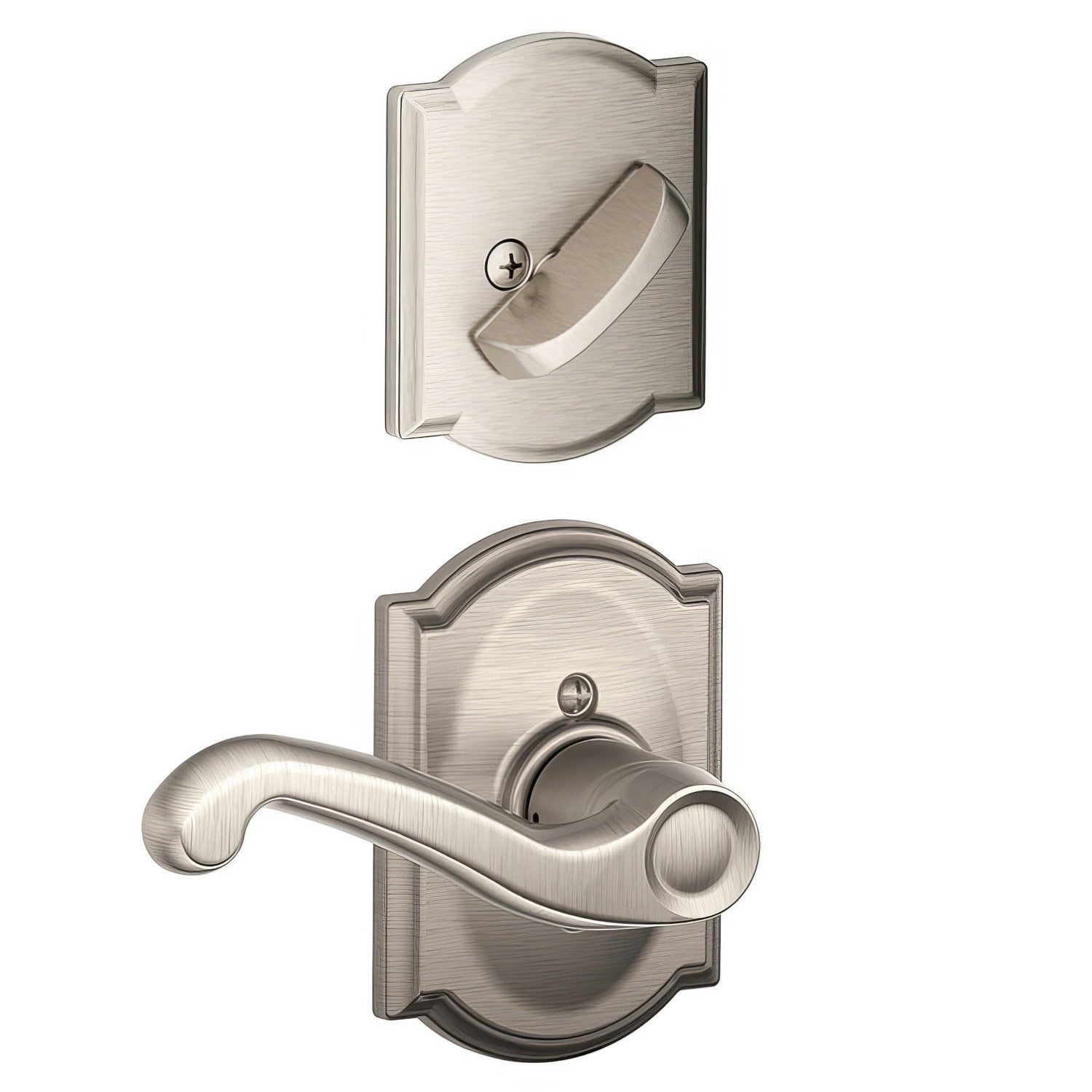 Schlage F59-FLA-CAM-RH F-Series Flair Right Hand Interior Pack Lever.
