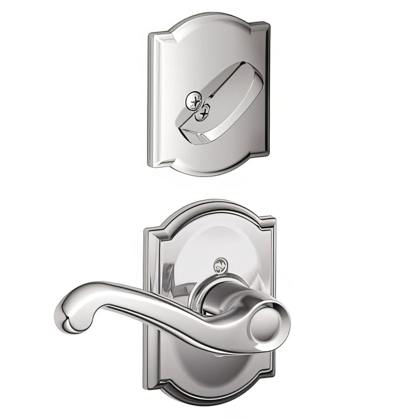 Schlage F59-FLA-CAM-RH F-Series Flair Right Hand Interior Pack Lever.