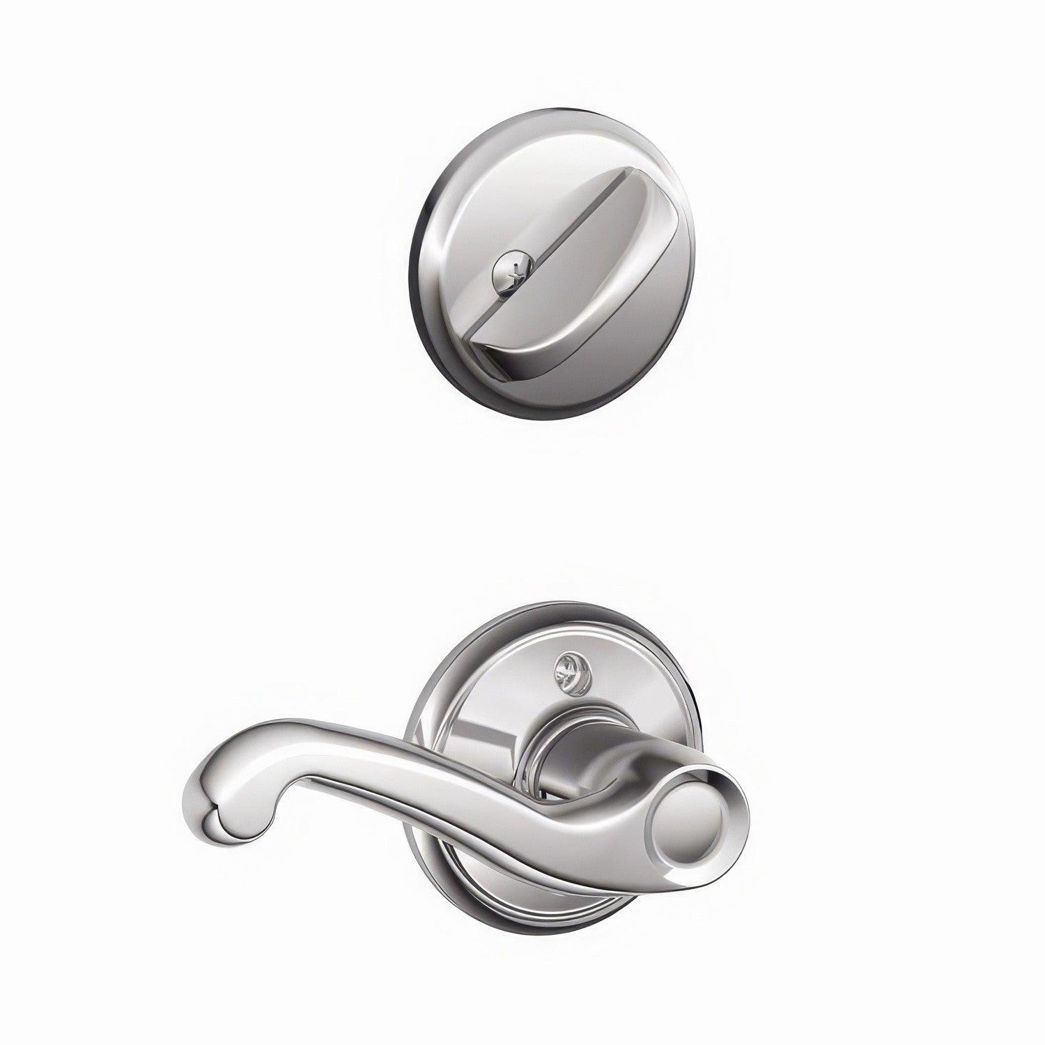Schlage F59-FLA-LH Flair Left Hand Single Cylinder Interior Pack.