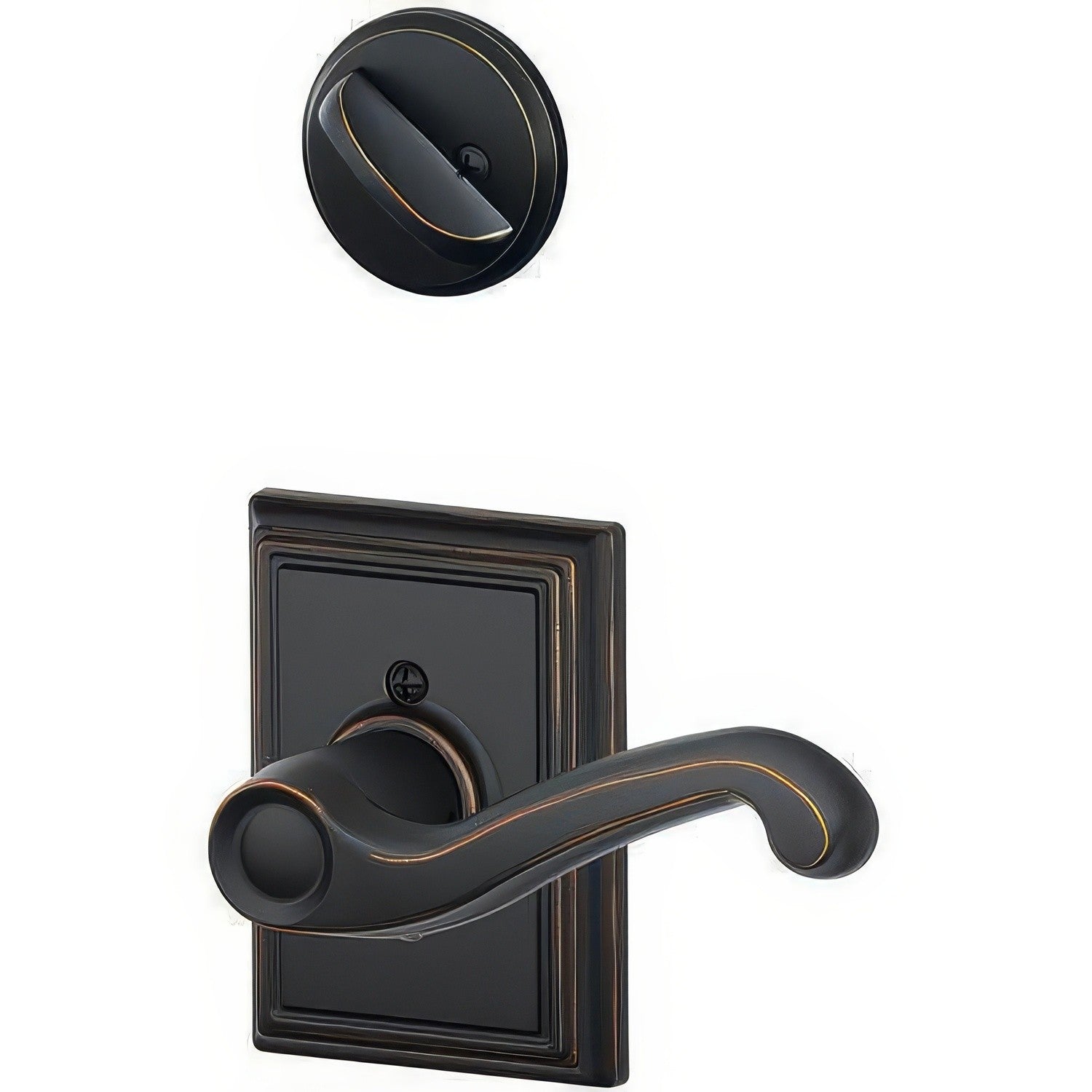 Schlage F59-FLA-ADD-LH Flair Left Hand Interior Pack Lever