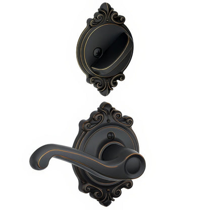 Schlage F59-FLA-BRK-RH F-Series Flair Right Hand Interior Pack Lever.