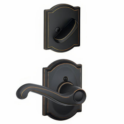 Schlage F59-FLA-CAM-RH F-Series Flair Right Hand Interior Pack Lever.