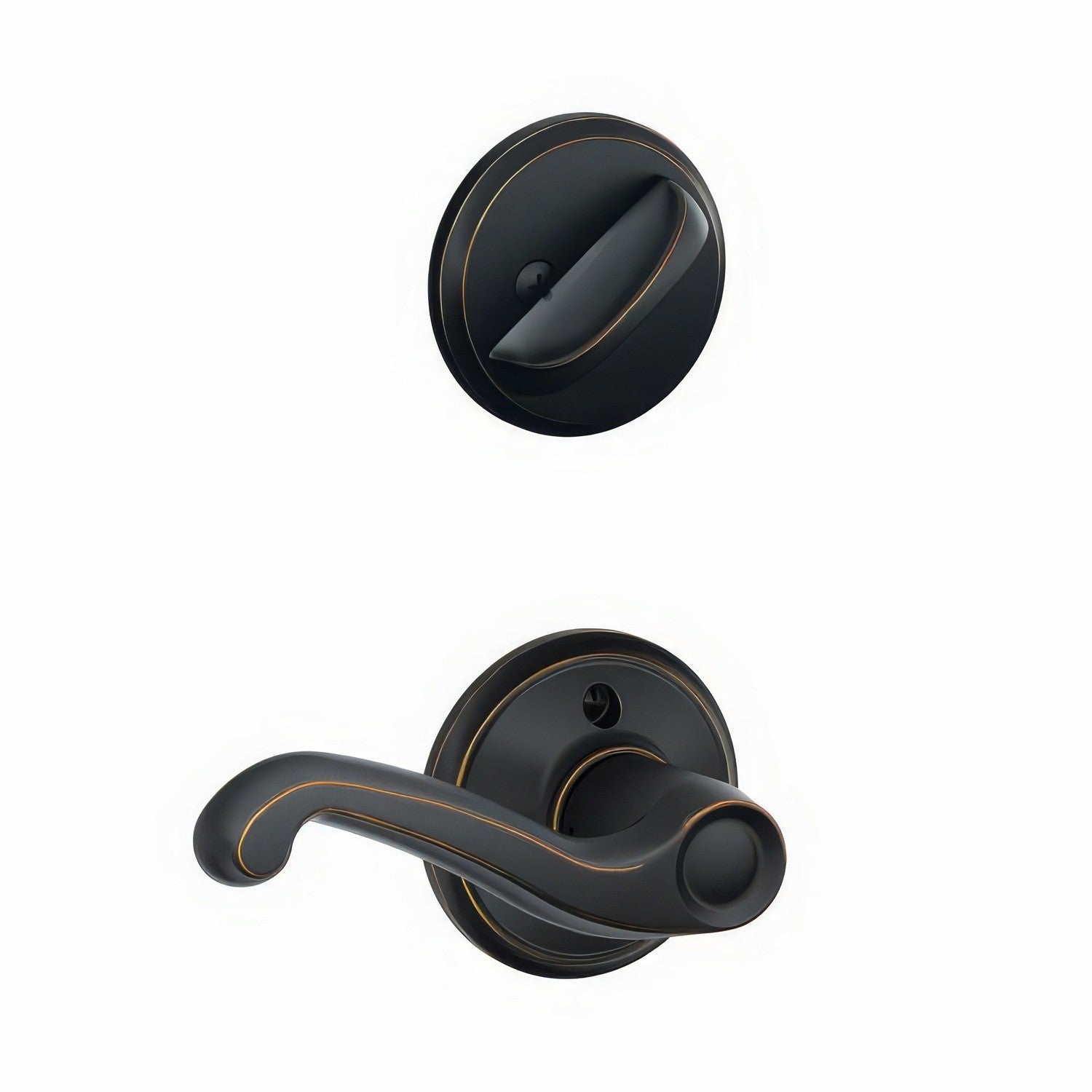 Schlage F59-FLA-LH Flair Left Hand Single Cylinder Interior Pack.