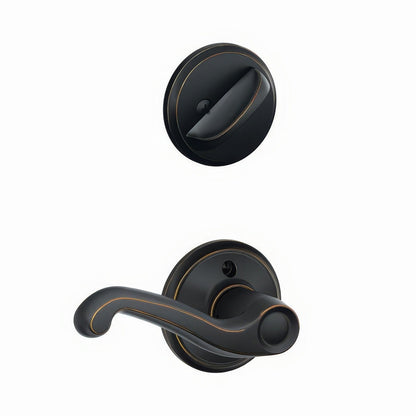 Schlage F59-FLA-LH Flair Left Hand Single Cylinder Interior Pack.