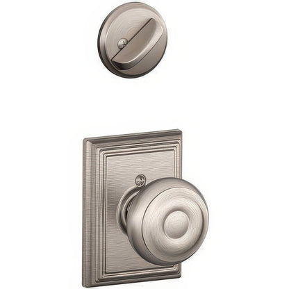 Schlage F59-GEO-ADD Georgian Interior Pack Knob.