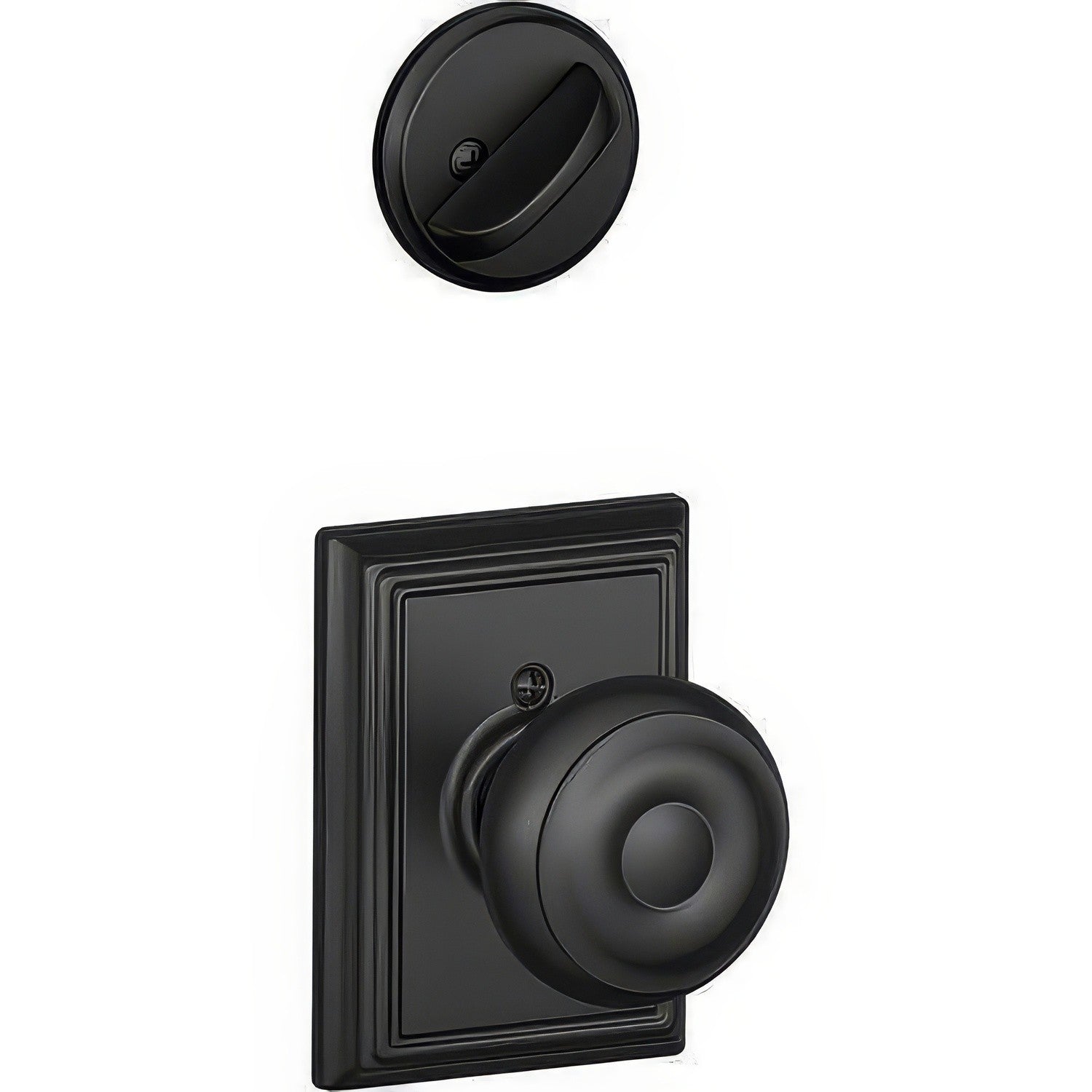 Schlage F59-GEO-ADD Georgian Interior Pack Knob.