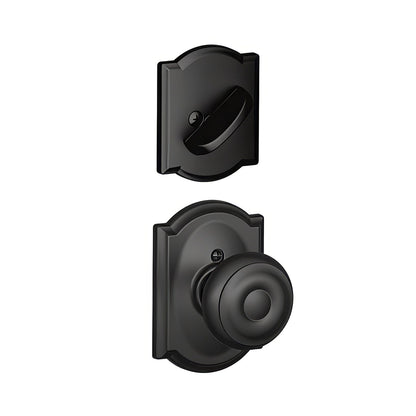 Schlage F59-GEO-CAM F-Series Georgian Single Cylinder Interior Pack Handleset.