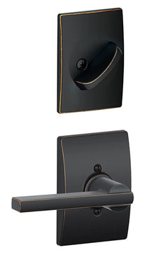 Schlage F59-LAT-CEN F-Series Latitude Interior Pack Lever.