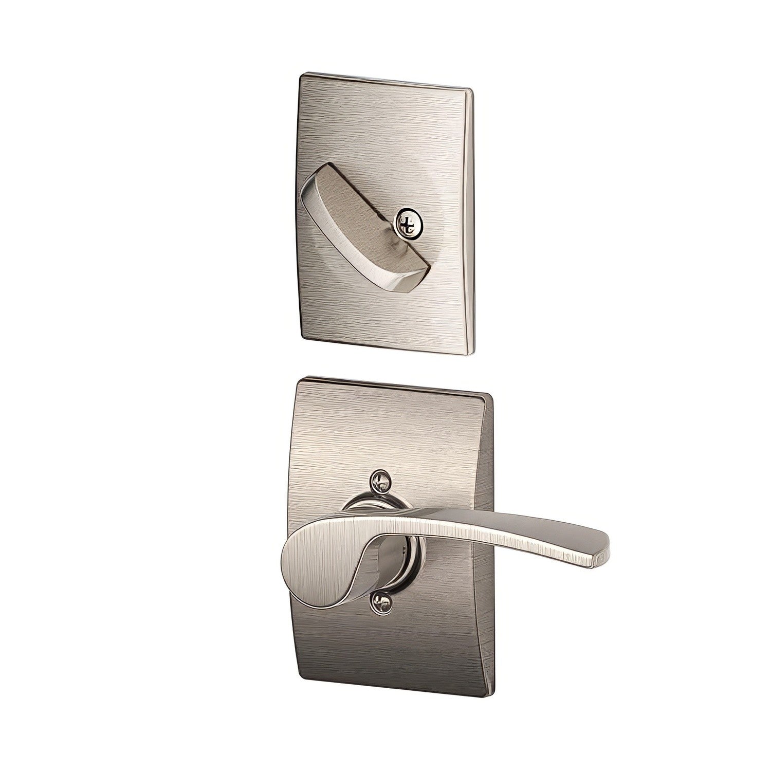 Schlage F59-MER-CEN-LH F-Series Merano Left Hand Interior Pack Lever.