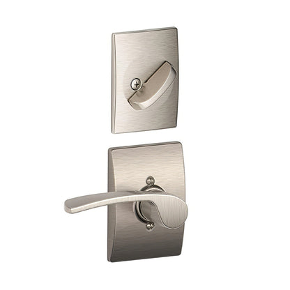 Schlage F59-MER-CEN-RH F-Series Merano Right Hand Interior Pack Lever.