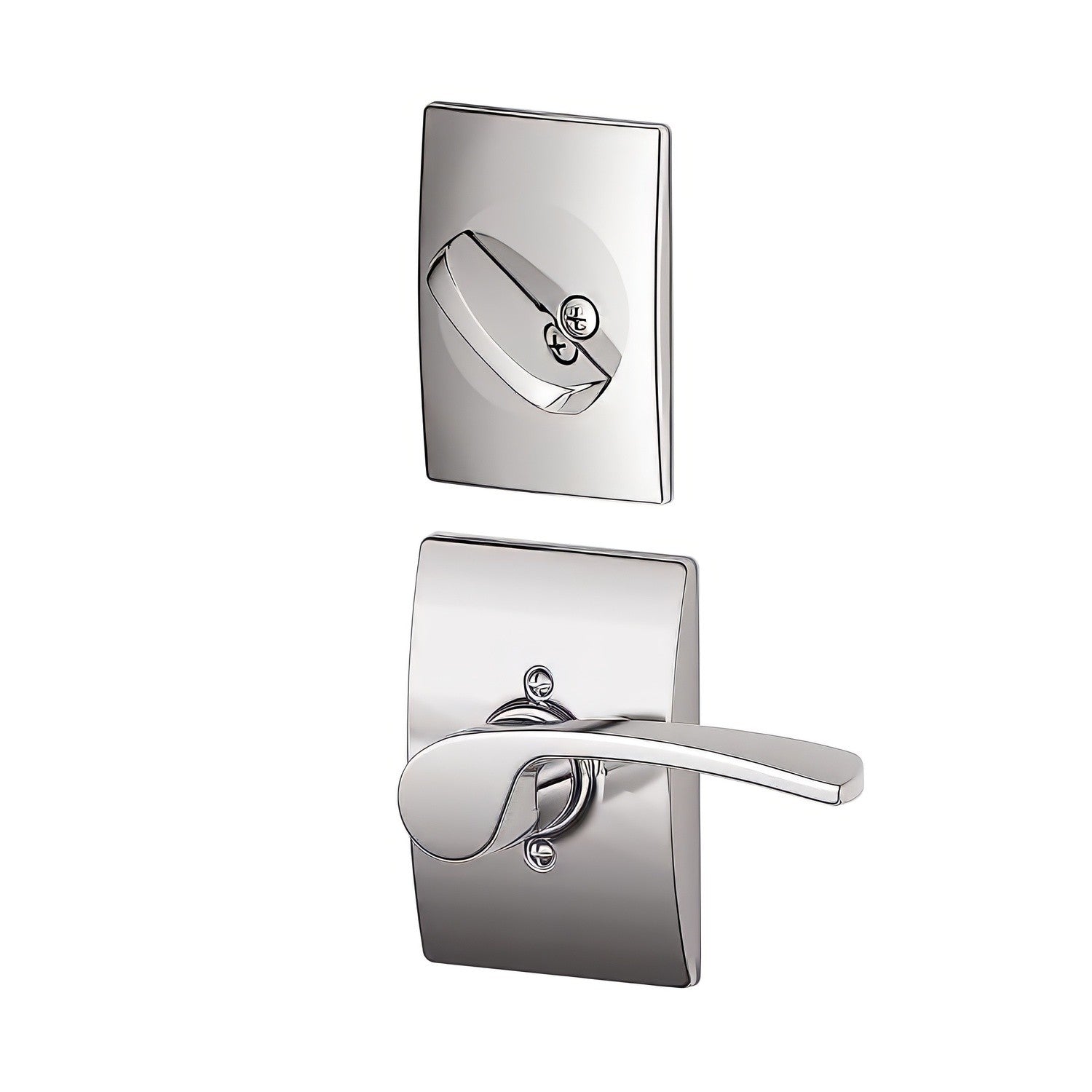 Schlage F59-MER-CEN-LH F-Series Merano Left Hand Interior Pack Lever.