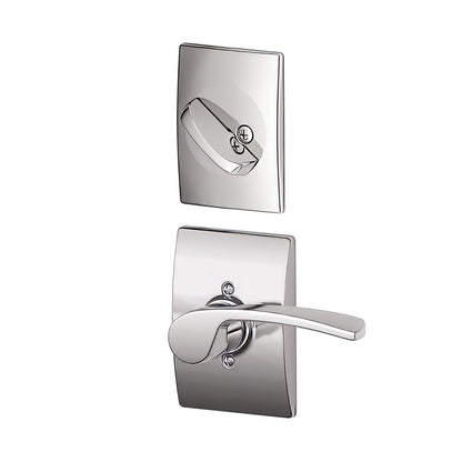 Schlage F59-MER-CEN-LH F-Series Merano Left Hand Interior Pack Lever.