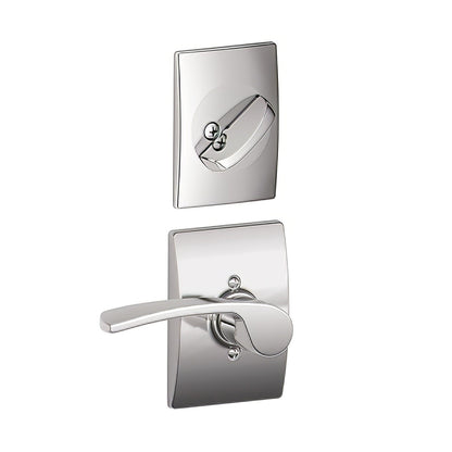 Schlage F59-MER-CEN-RH F-Series Merano Right Hand Interior Pack Lever.