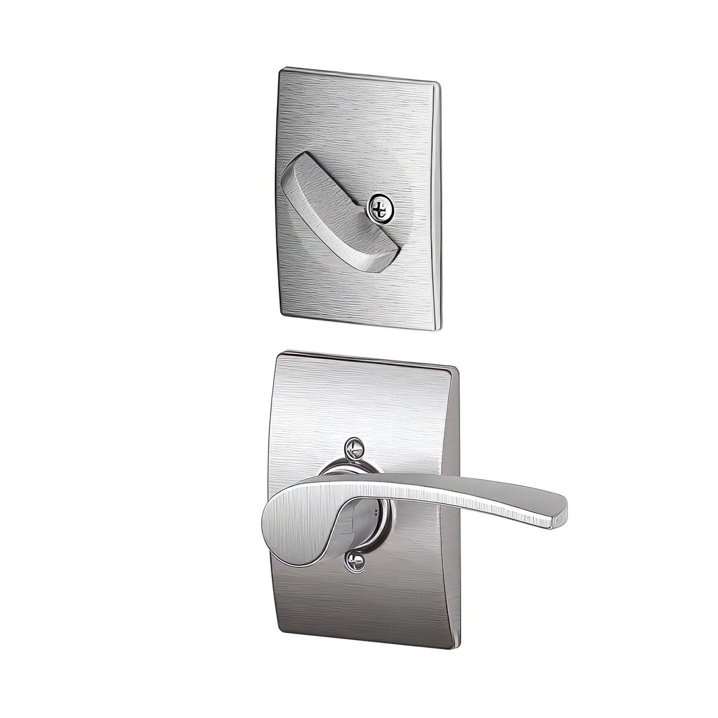 Schlage F59-MER-CEN-LH F-Series Merano Left Hand Interior Pack Lever.