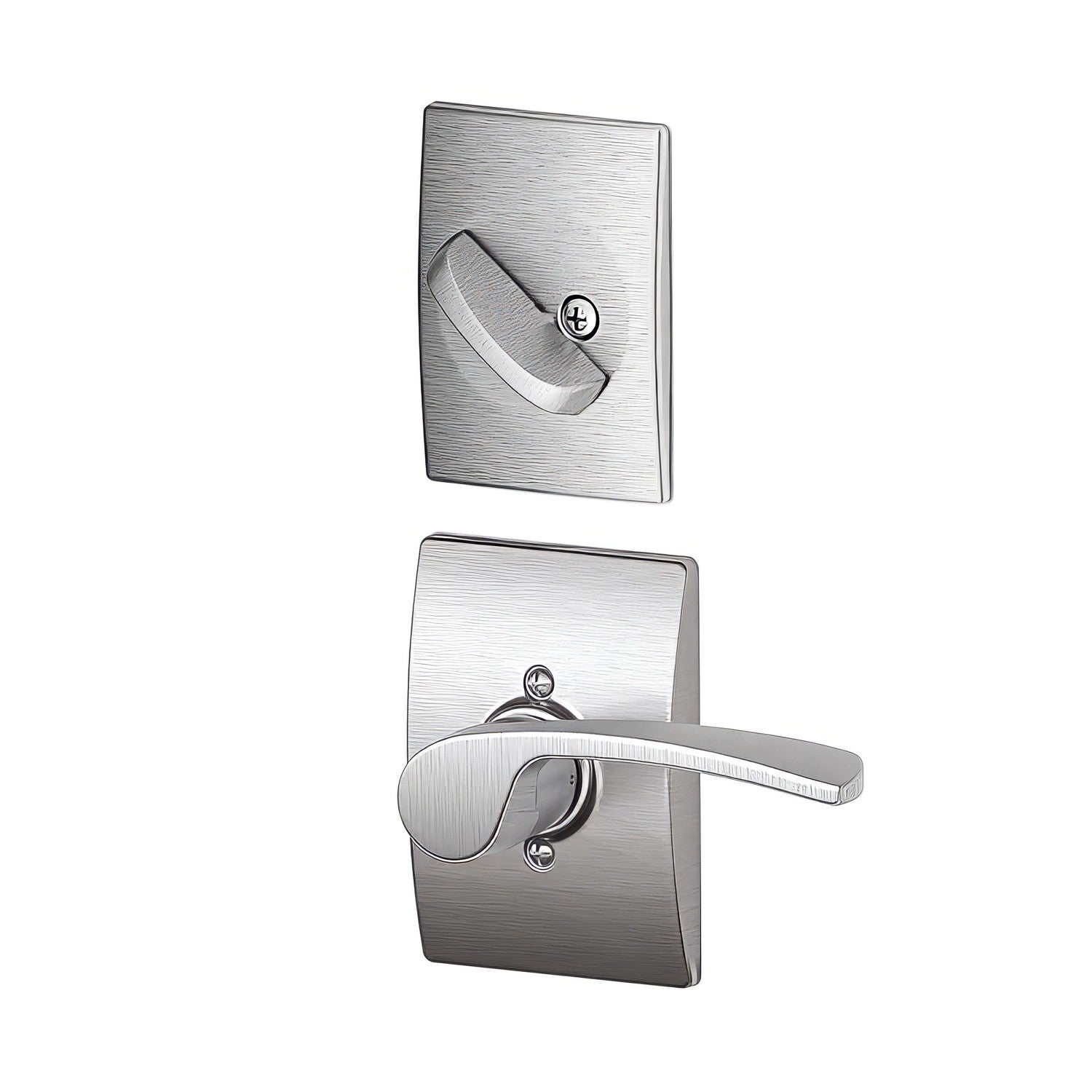 Schlage F59-MER-CEN-LH F-Series Merano Left Hand Interior Pack Lever.