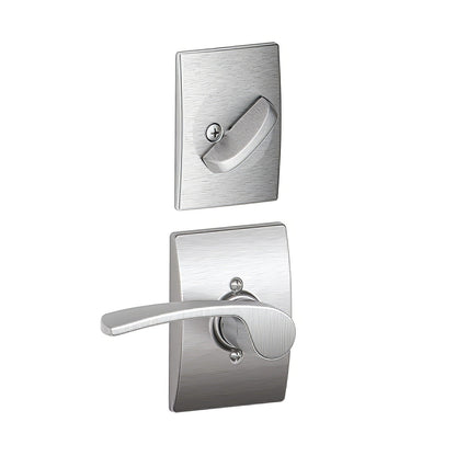 Schlage F59-MER-CEN-RH F-Series Merano Right Hand Interior Pack Lever.