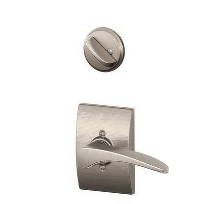Schlage F59-MNH-CEN-LH Manhattan Left Hand Interior Trim Pack.