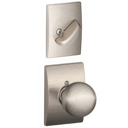 Schlage F59-ORB-CEN F-Series Orbit Interior Pack Knob