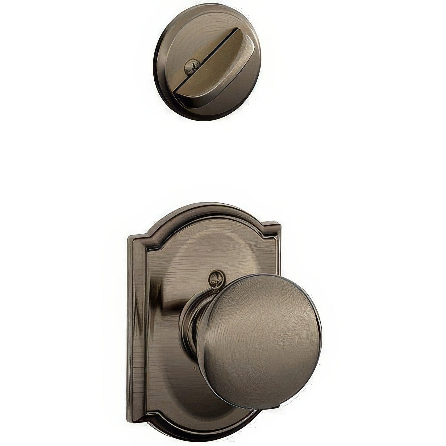 Schlage F59-PLY-CAM F-Series Plymouth Interior Pack Knob