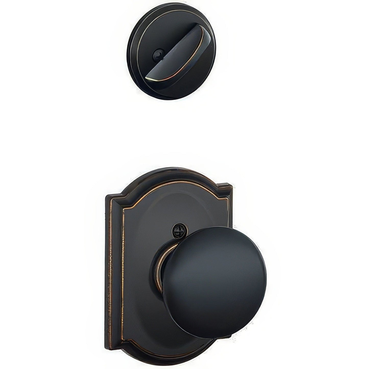 Schlage F59-PLY-CAM F-Series Plymouth Interior Pack Knob