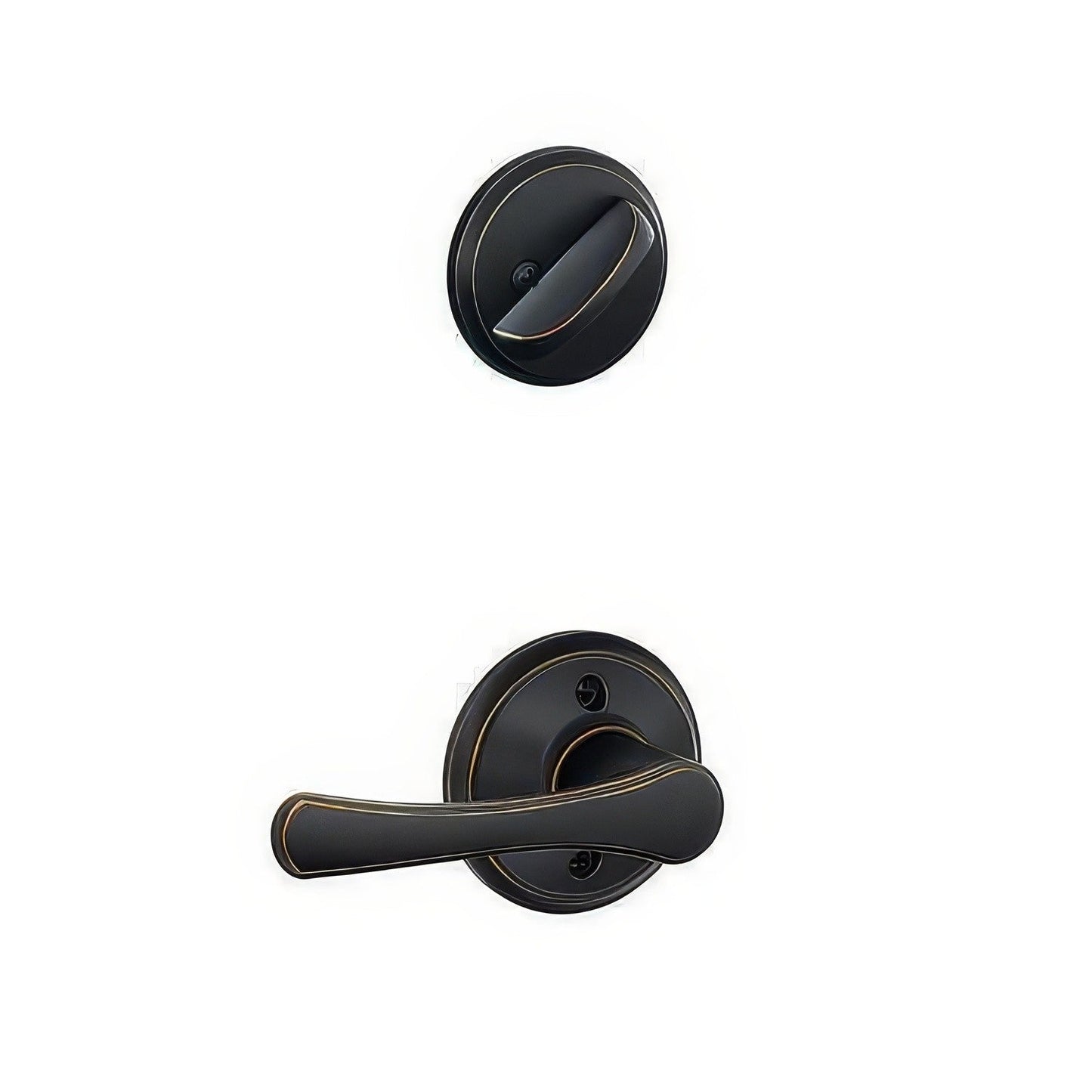 Schlage F59-VLA Avila Lever Single Cylinder Handleset Interior Trim Pack