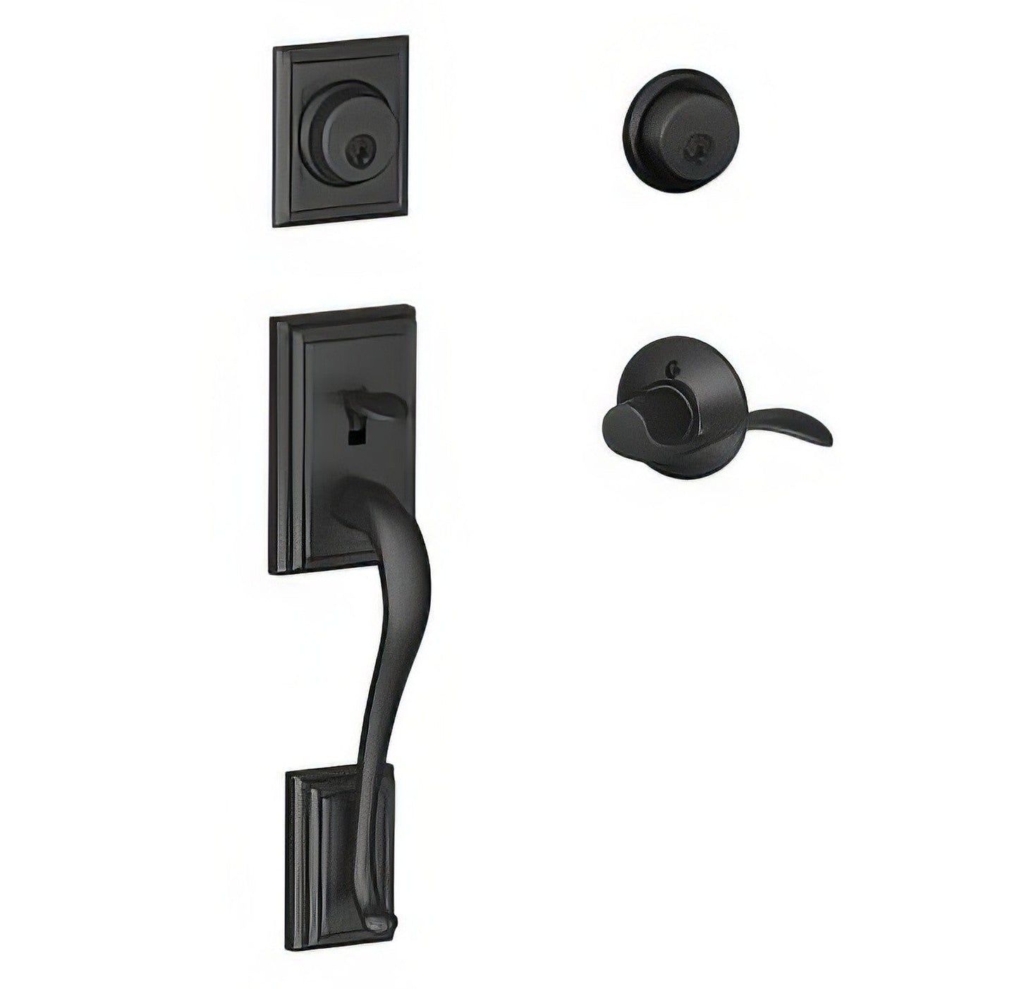 Schlage F62-ADD-ACC-LH F-Series Addison Left Hand Single Cylinder Handleset