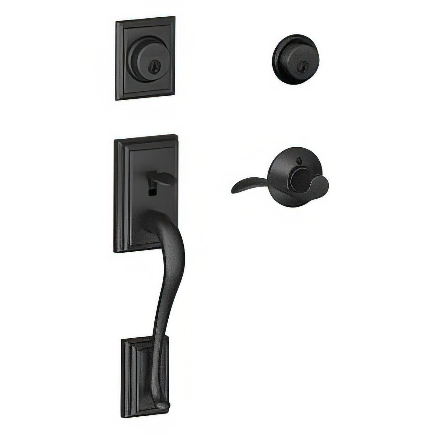 Schlage F62-ADD-ACC-RH F-Series Addison Right Hand Double Cylinder Handleset