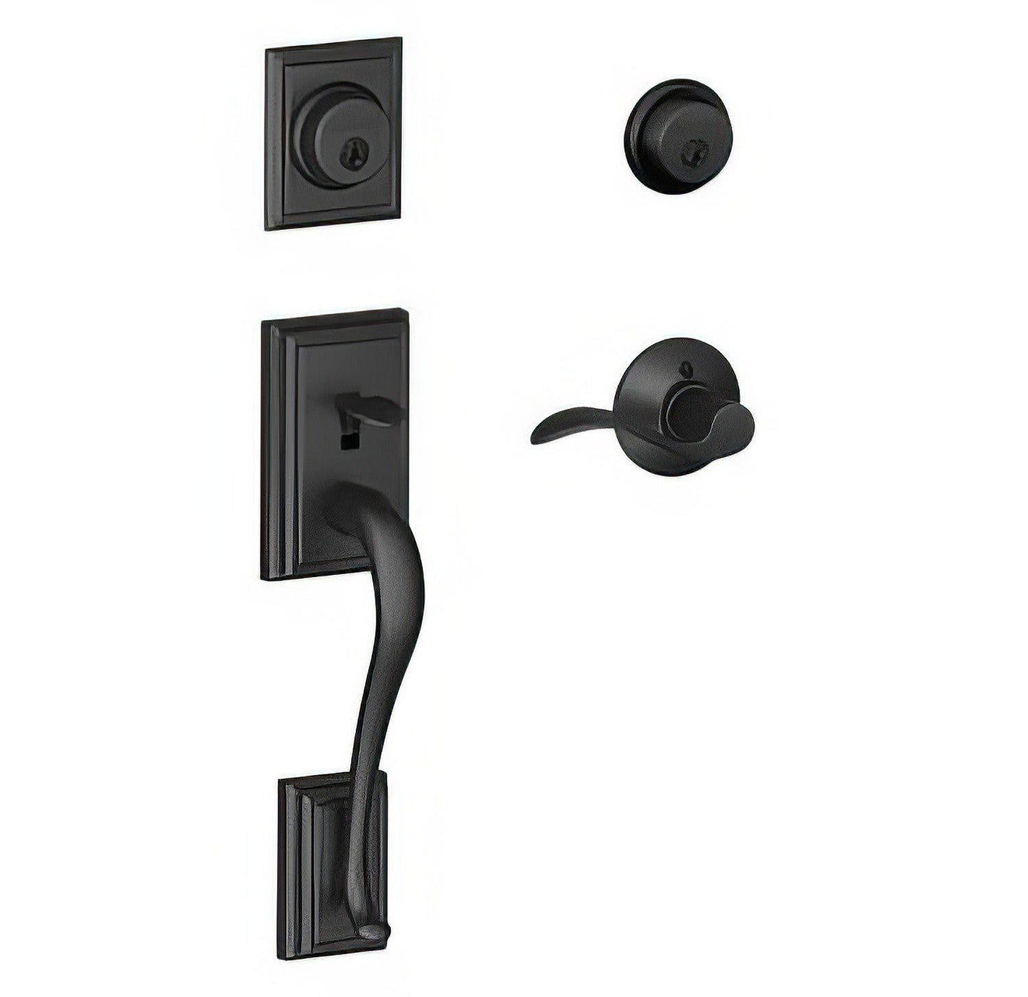 Schlage F62-ADD-ACC-RH F-Series Addison Right Hand Double Cylinder Handleset