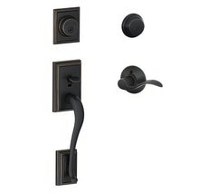 Schlage F62-ADD-ACC-LH F-Series Addison Left Hand Single Cylinder Handleset