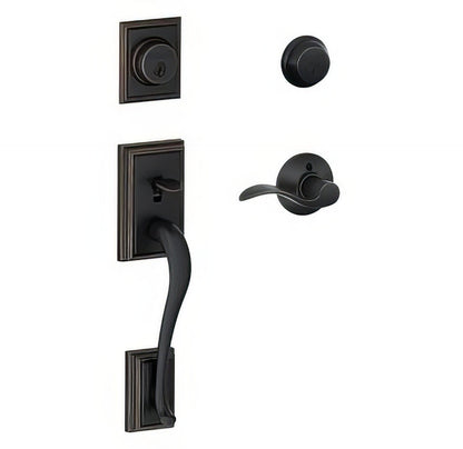 Schlage F62-ADD-ACC-RH F-Series Addison Right Hand Double Cylinder Handleset