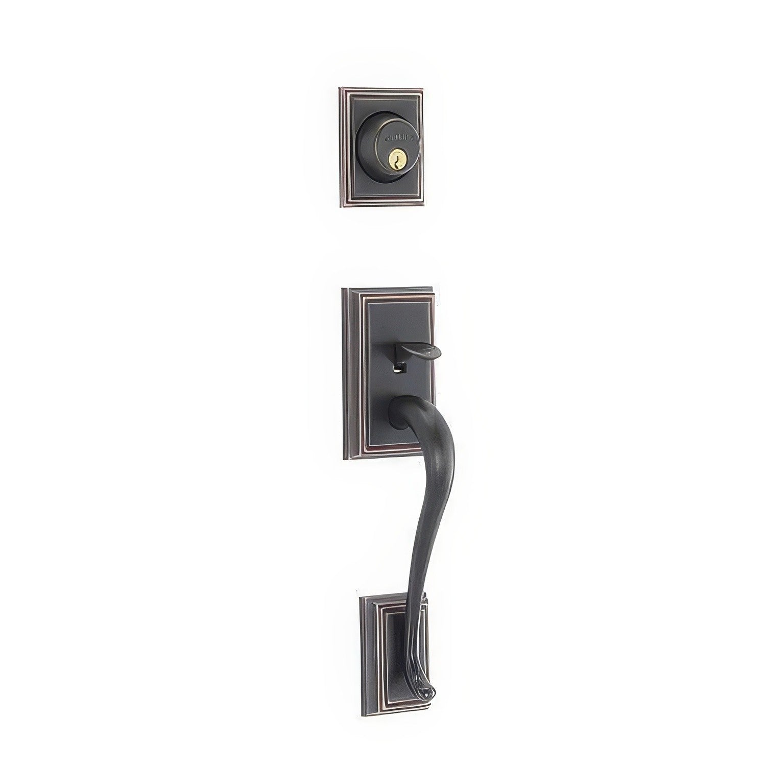 Schlage F62-ADD-FLA-LH F-Series Addison Left Hand Double Cylinder Handleset