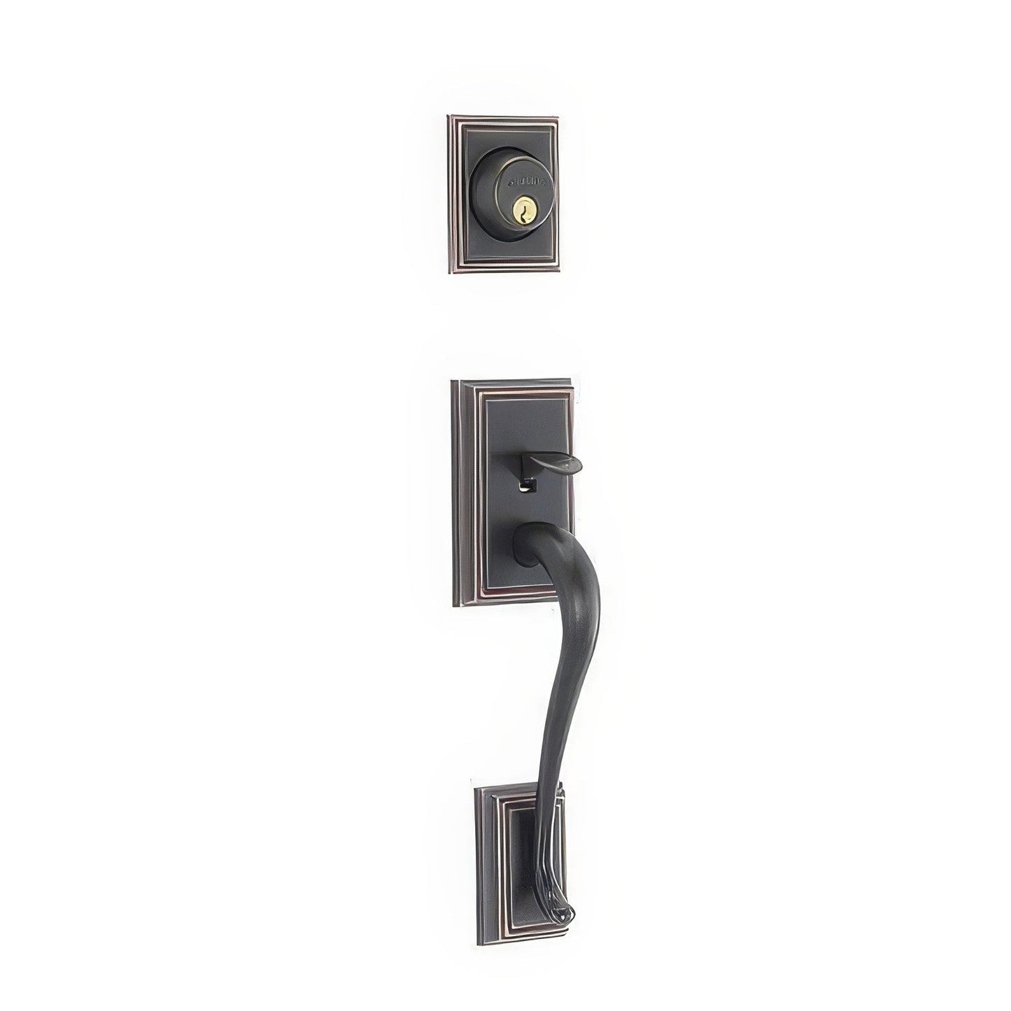 Schlage F62-ADD-FLA-RH F-Series Addison Right Hand Double Cylinder Handleset