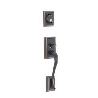 Schlage F62-ADD-FLA-RH F-Series Addison Right Hand Double Cylinder Handleset