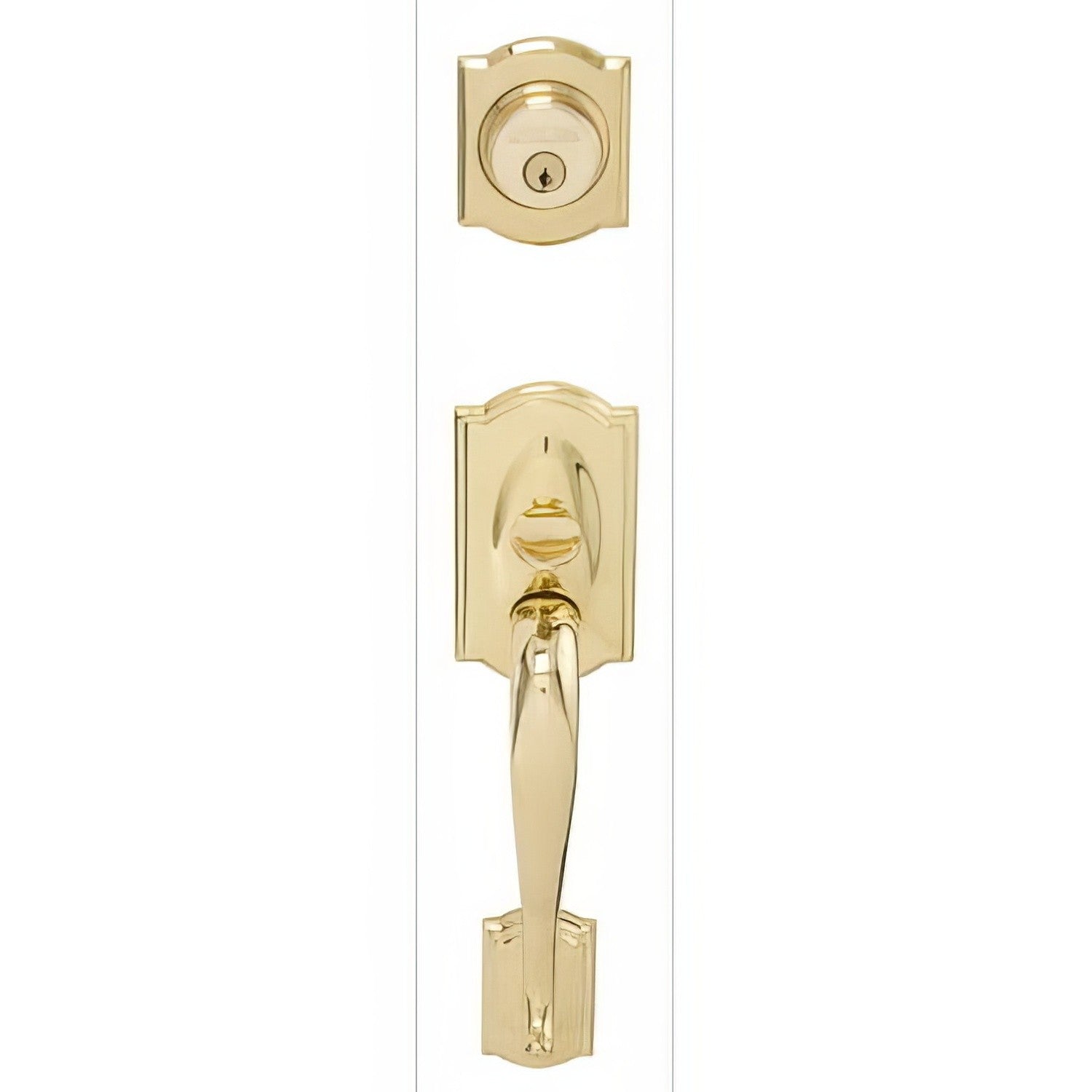 Schlage F62-CAM-FLA-LH F-Series Camelot Left Hand Double Cylinder Handleset