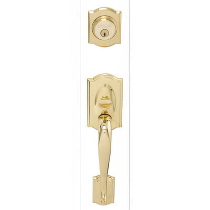 Schlage F62-CAM-FLA-LH F-Series Camelot Left Hand Double Cylinder Handleset